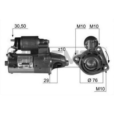 Motorino d'avviamento