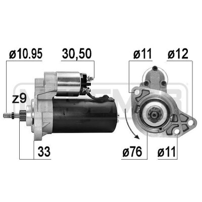Motorino d'avviamento