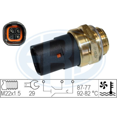 Termocontatto, Ventola radiatore