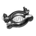 Staffa filo metallico, Imp. gas scarico