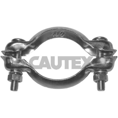 Flangia, tubo di scarico CAUTEX/FACET 900064