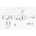Ammortizzatore OPEN PARTS SAB8063.31