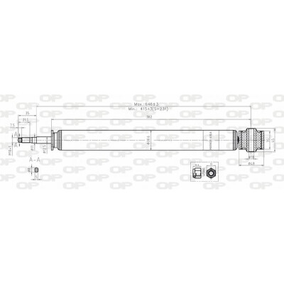 Ammortizzatore OPEN PARTS SAB8085.32