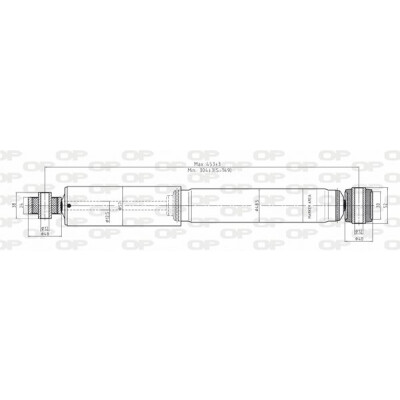 Ammortizzatore OPEN PARTS SAB8089.32
