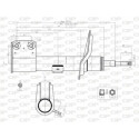 Ammortizzatore OPEN PARTS SAB8105.31