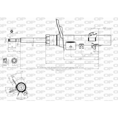 Ammortizzatore OPEN PARTS SAB8360.31
