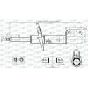 Ammortizzatore OPEN PARTS SAB8522.31