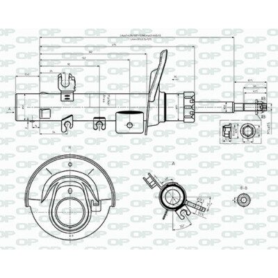 Ammortizzatore OPEN PARTS SAB8549.31