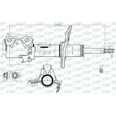 Ammortizzatore OPEN PARTS SAB8559.31