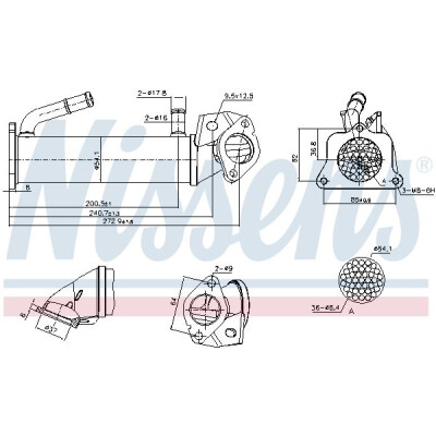 Radiatore, Ricircolo gas scarico