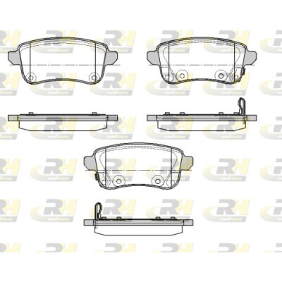 Set pastiglie freno ROADHOUSE 21387.02