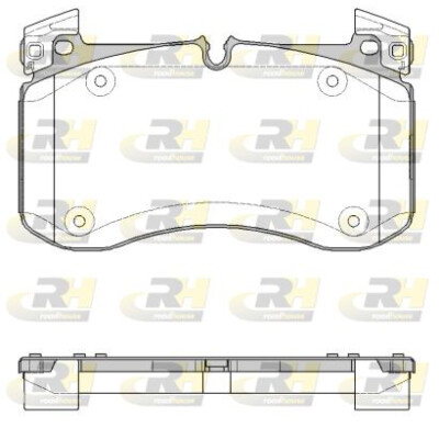 ROADHOUSE 21840.00 Set pastiglie freno