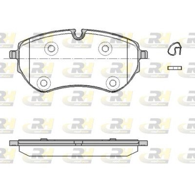 ROADHOUSE 21853.00 Set pastiglie freno
