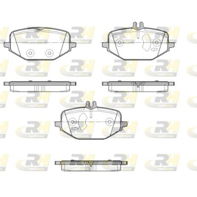 ROADHOUSE 21855.00 Set pastiglie freno