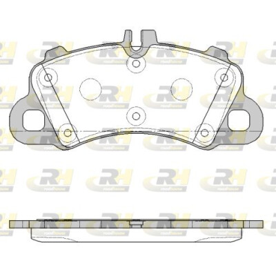 ROADHOUSE 21862.00 Set pastiglie freno