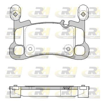 ROADHOUSE 21864.00 Set pastiglie freno