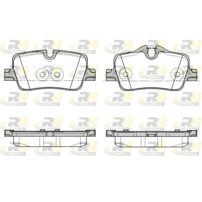 ROADHOUSE 21873.00 Set pastiglie freno