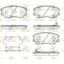 Kit pastiglie freno, Freno a disco