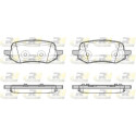 ROADHOUSE 21886.00 Set pastiglie freno
