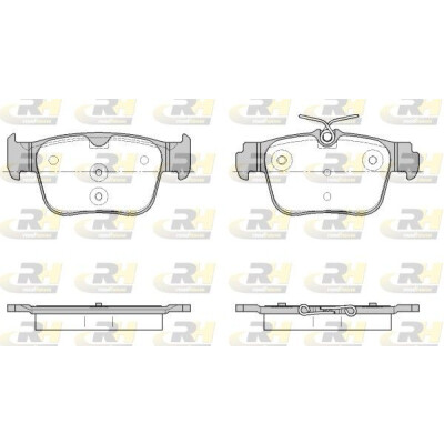 ROADHOUSE 21945.00 Set pastiglie freno