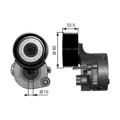 Tendicinghia, Cinghia Poly-V