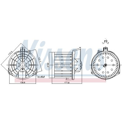 Ventilatore abitacolo
