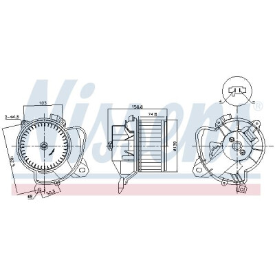 Ventilatore abitacolo