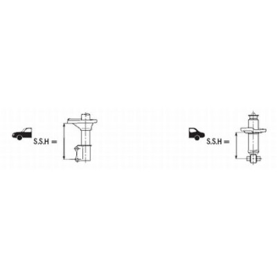 Ammortizzatore KYB 441070