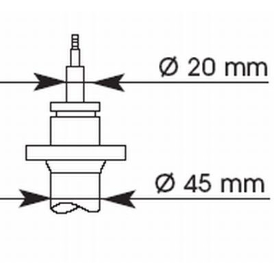 Ammortizzatore KYB 663049