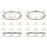 ROADHOUSE 21952.00 Set pastiglie freno