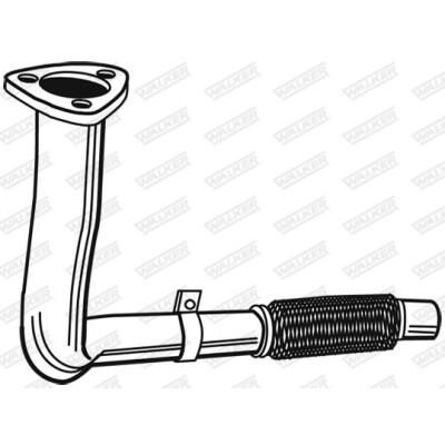 Tubo gas scarico
