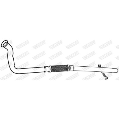 Tubo gas scarico