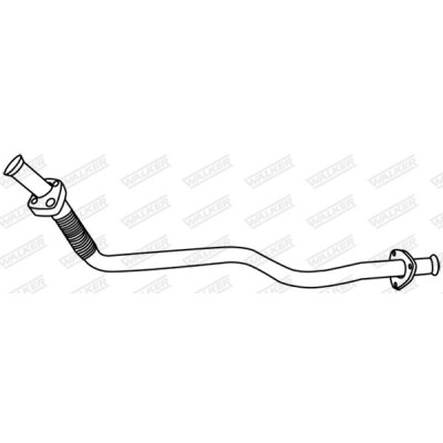 Tubo gas scarico