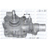 Pompa acqua, raffreddamento motore DOLZ B114