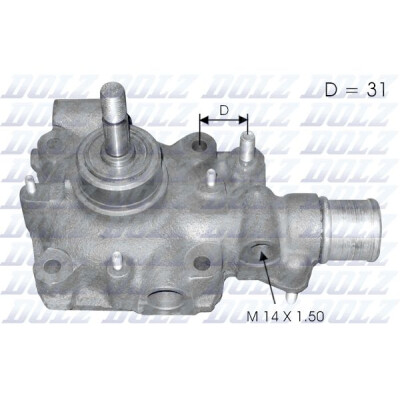 Pompa acqua, raffreddamento motore DOLZ B114