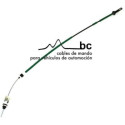 Cavo di trasmissione, comando frizione BECA 206009