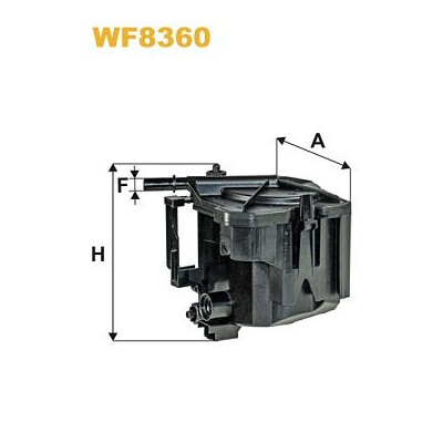 Filtro carburante WIX WF8360