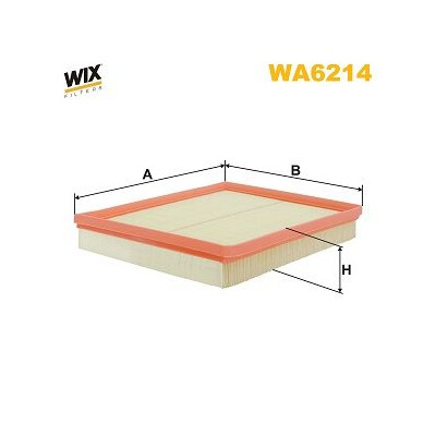 Filtro aria WIX WA6214