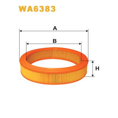 Filtro aria WIX WA6383