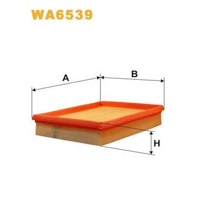Filtro aria WIX WA6539