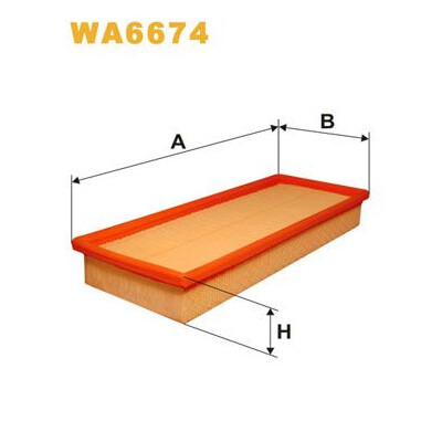 Filtro aria WIX WA6674
