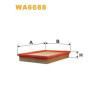 Filtro dell'aria WIX WA6688