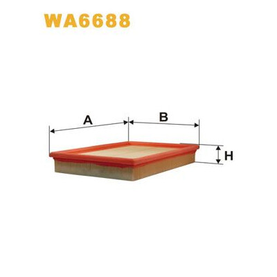 Filtro dell'aria WIX WA6688