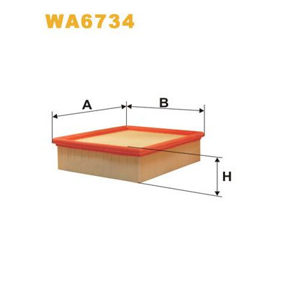 Filtro aria WIX WA6734