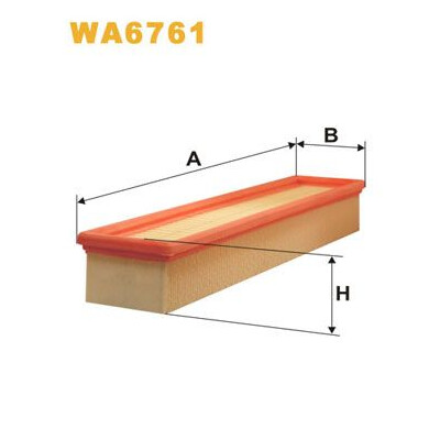 Filtro aria WIX WA6761