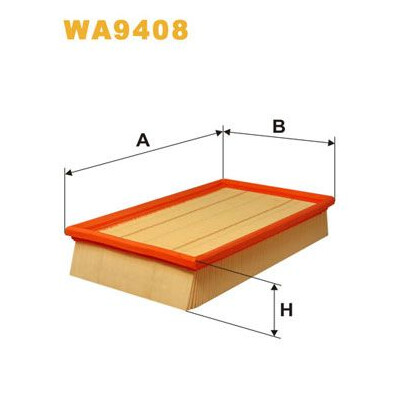 Filtro aria WIX WA9408