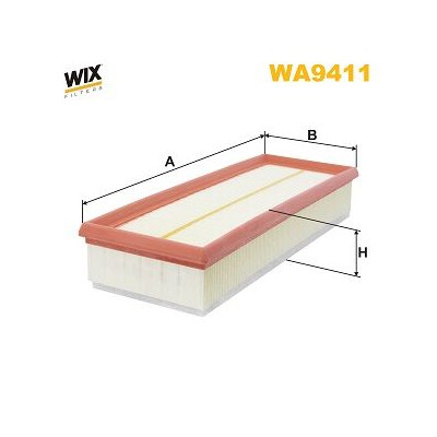 Filtro aria WIX WA9411