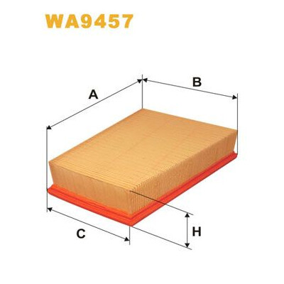 Filtro aria WIX WA9457