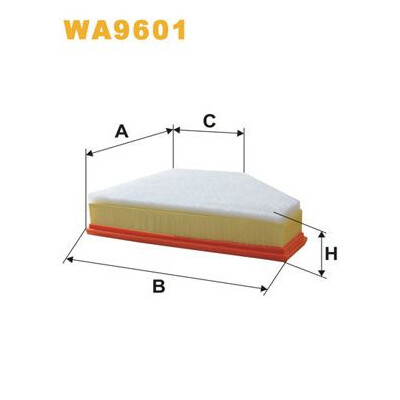 Filtro aria WIX WA9601