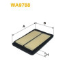 Filtro aria WIX WA9788
